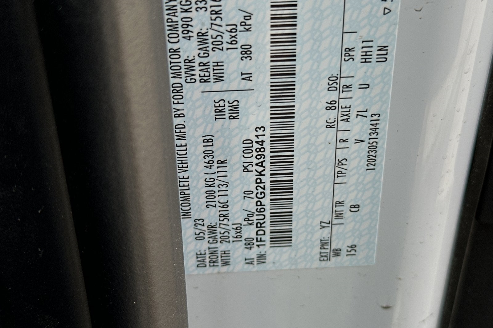 2023 Ford Transit-350 Base