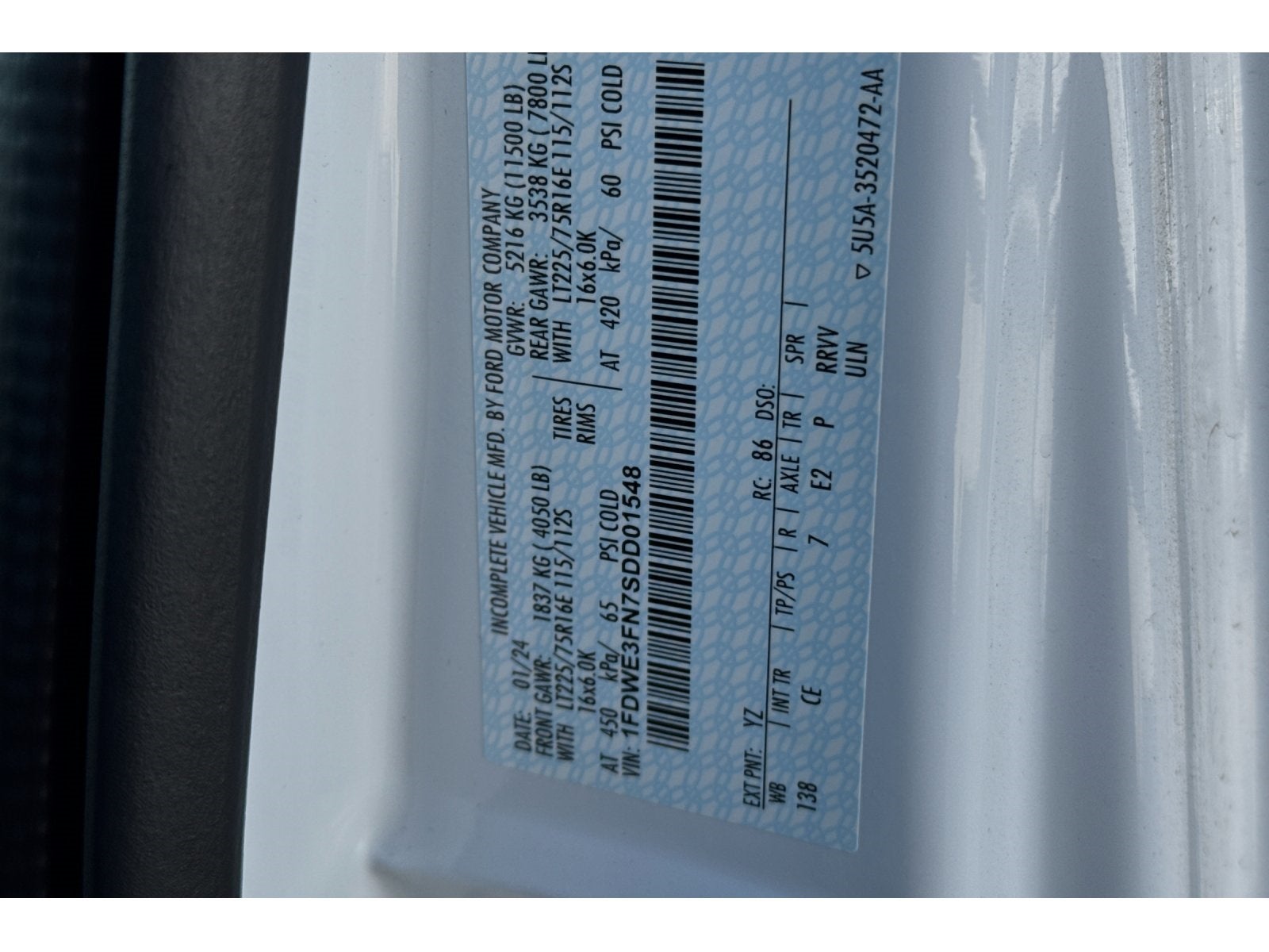 2025 Ford E-350SD Base Cutaway