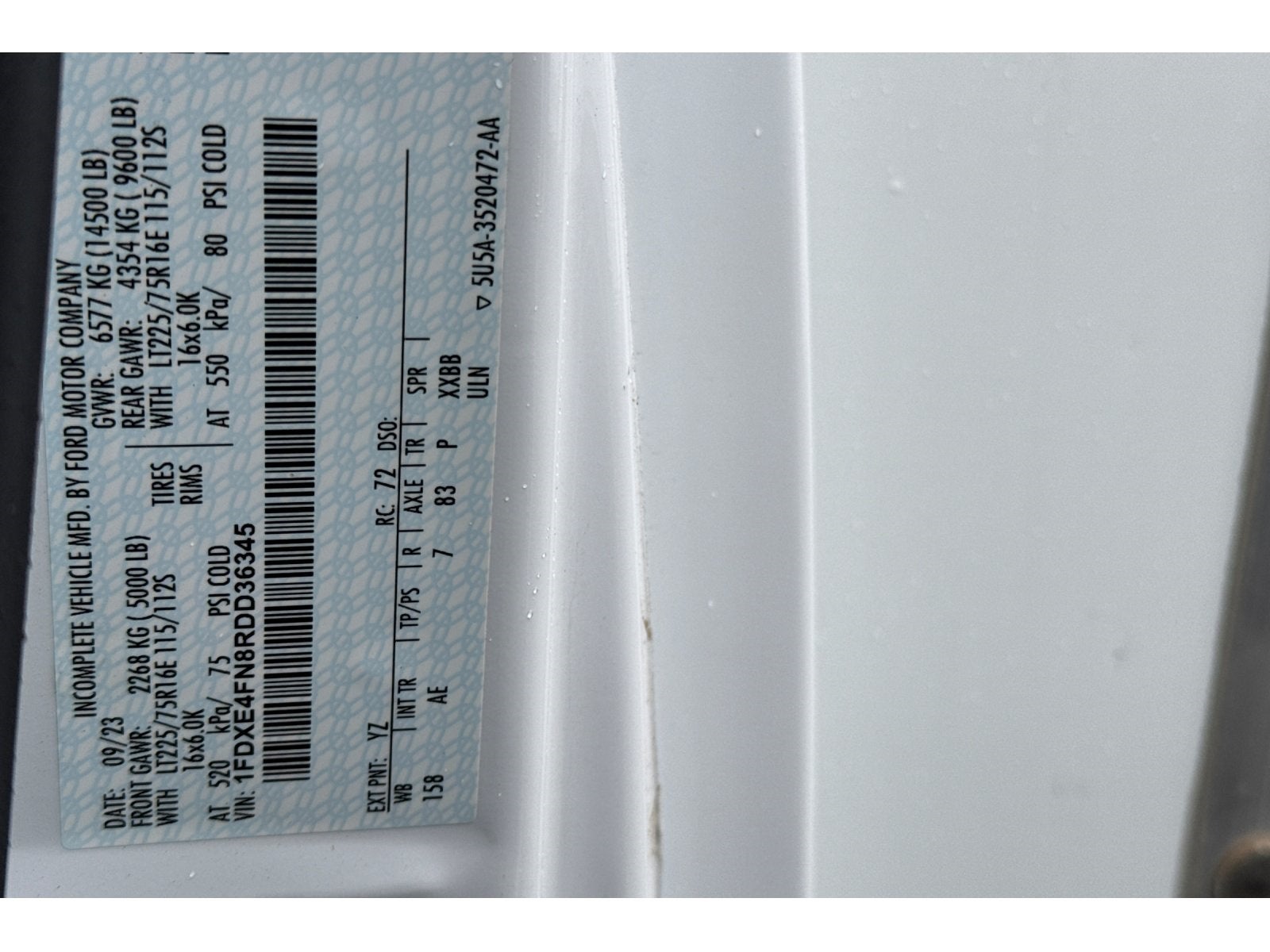 2024 Ford E-450SD Base DRW