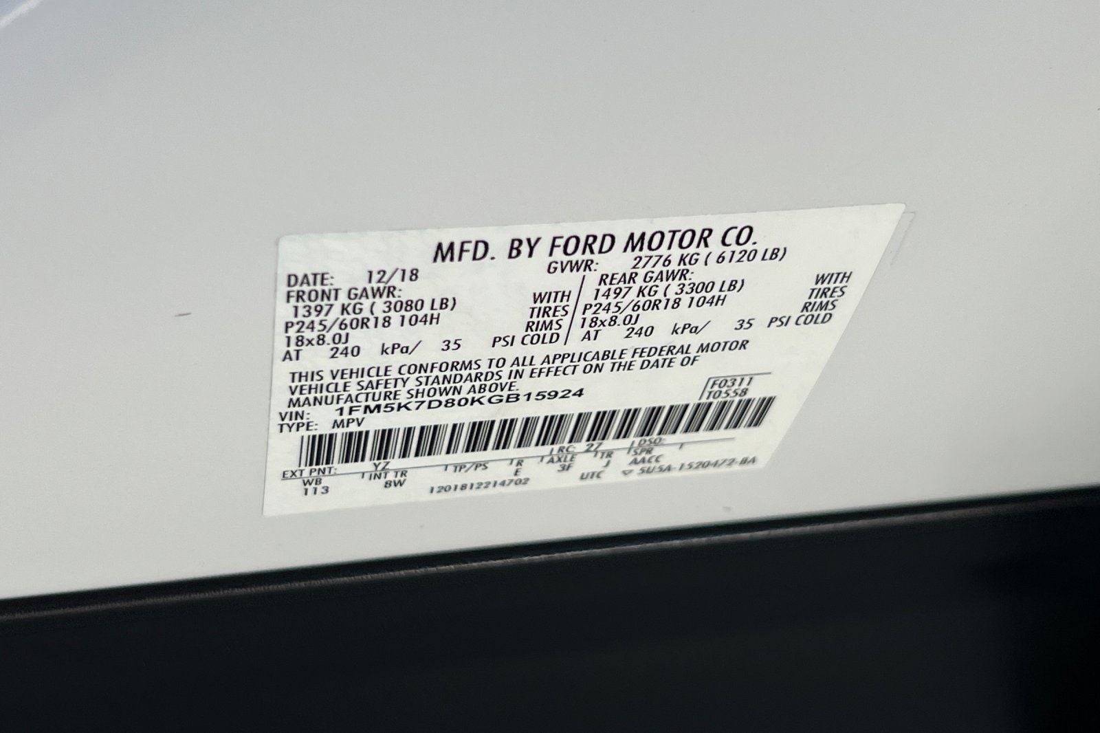 2019 Ford Explorer XLT