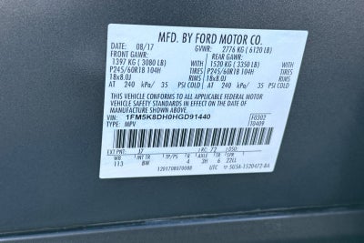 2017 Ford Explorer XLT