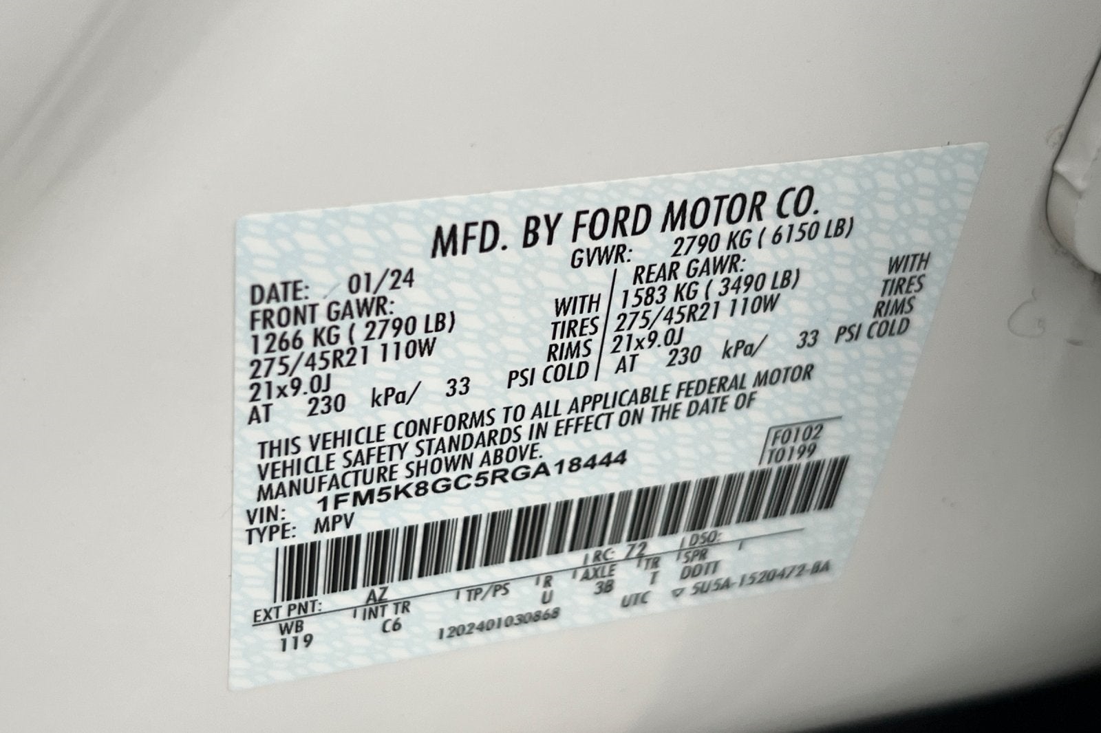 2024 Ford Explorer ST