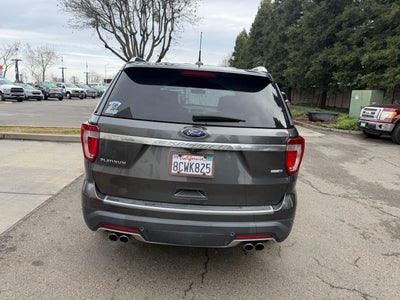 2018 Ford Explorer Platinum