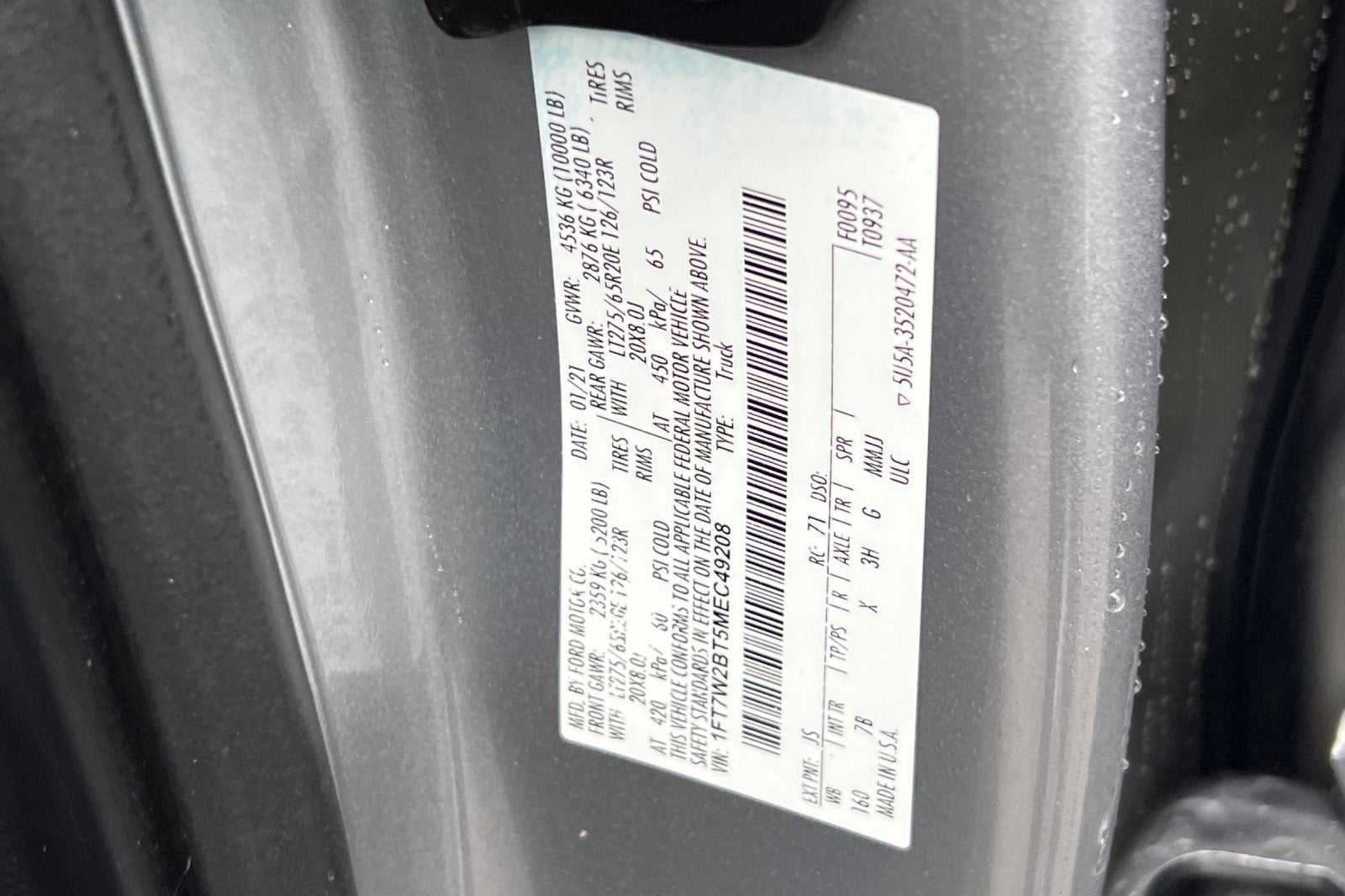 2021 Ford F-250SD Platinum