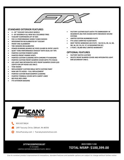 2023 Ford F-150 XLT FTX
