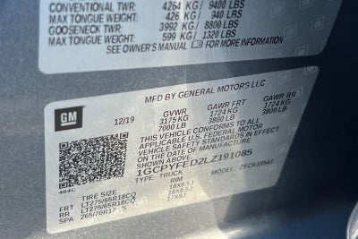 2020 Chevrolet Silverado 1500 LT Trail Boss