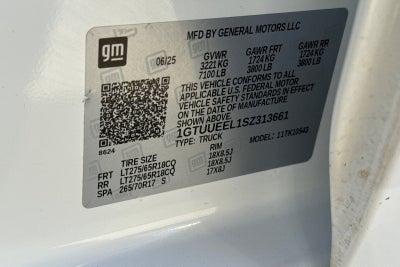 2025 GMC Sierra 1500 AT4