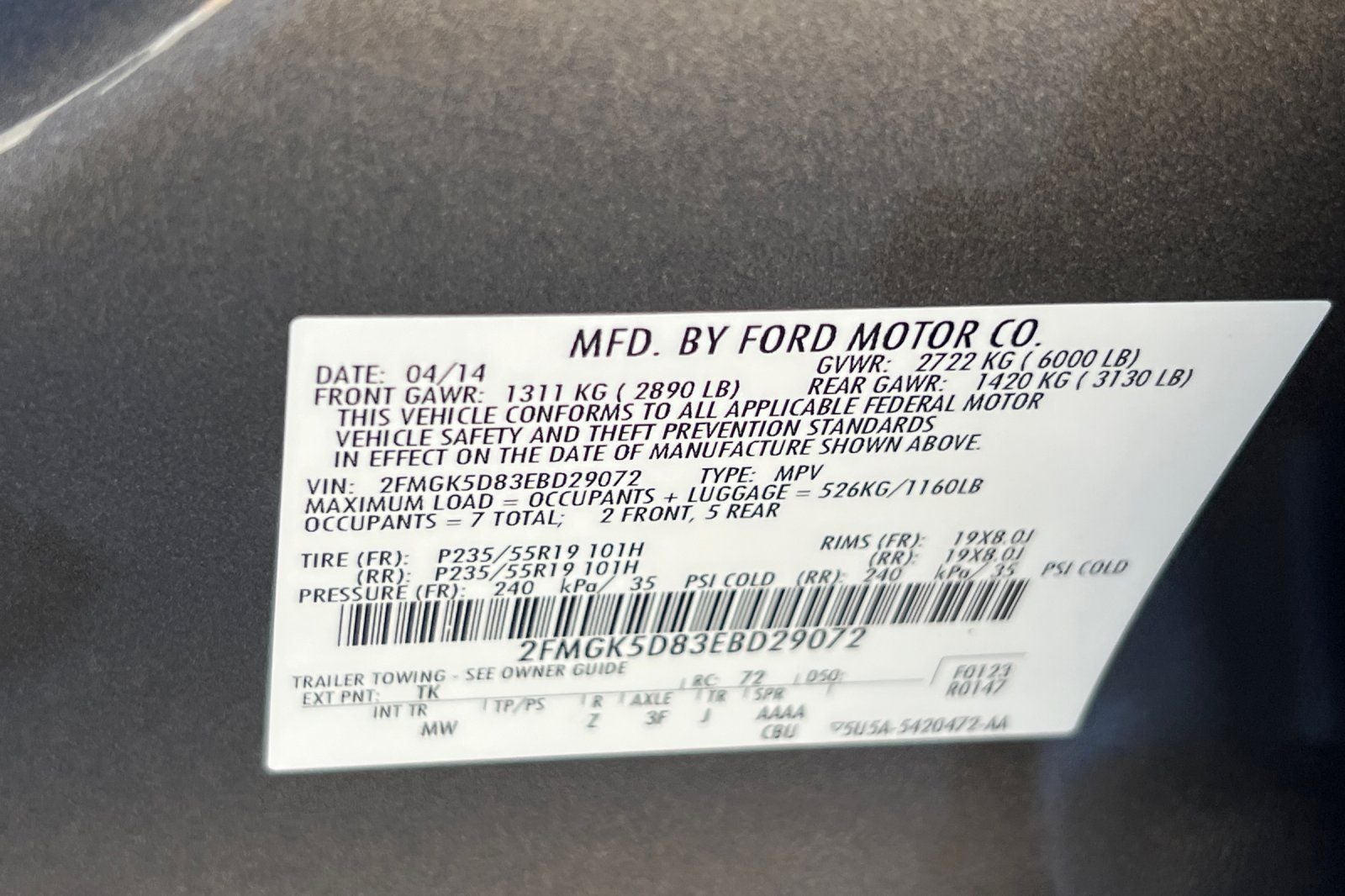 2014 Ford Flex Limited