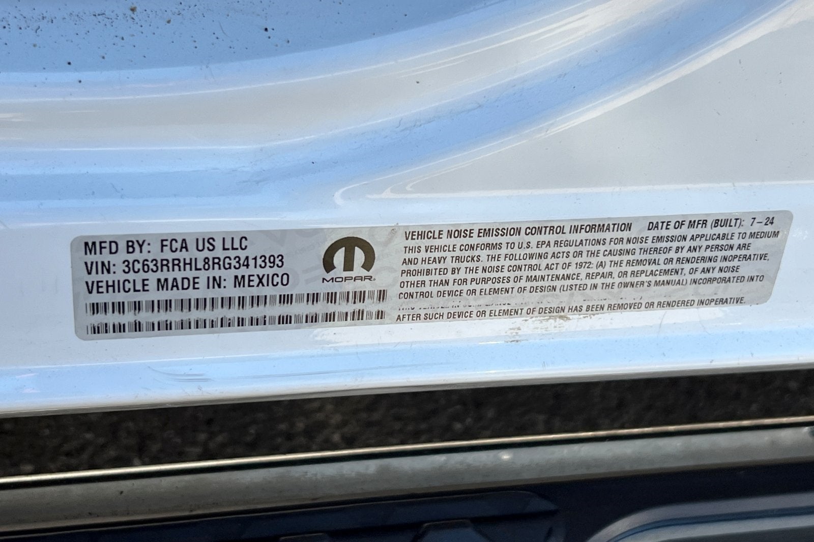 2024 RAM 3500 Big Horn DRW