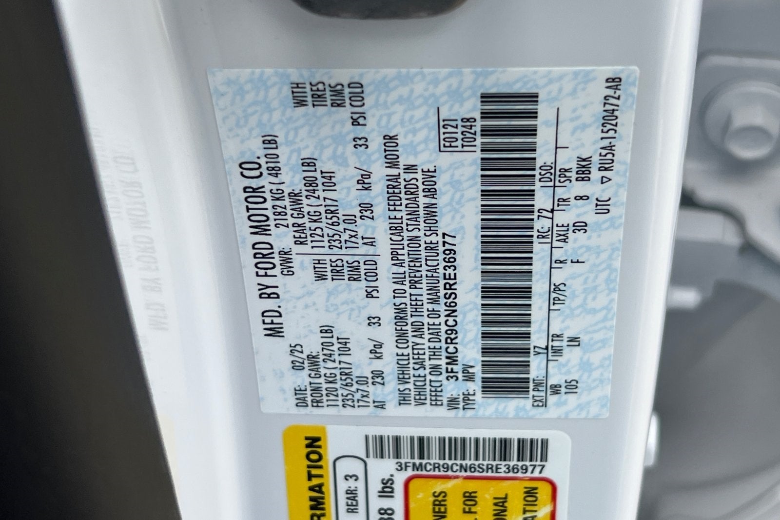 2025 Ford Bronco Sport Outer Banks