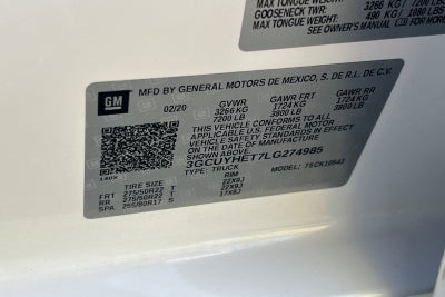 2020 Chevrolet Silverado 1500 High Country