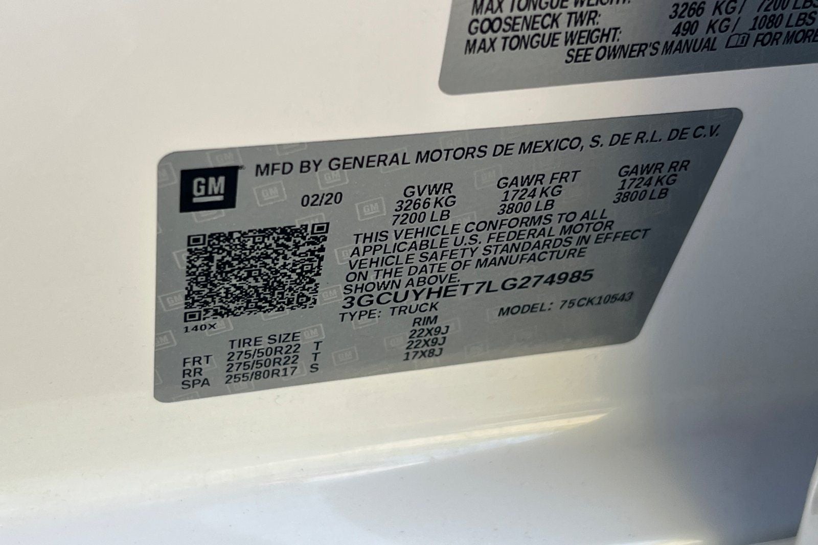 2020 Chevrolet Silverado 1500 High Country