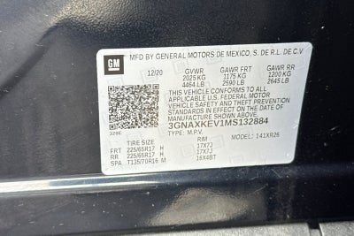 2021 Chevrolet Equinox LT