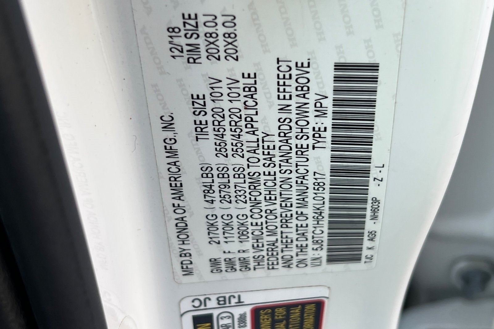 2019 Acura RDX A-Spec Package