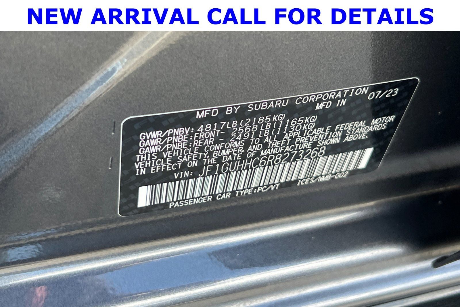 2024 Subaru Impreza 2.5RS