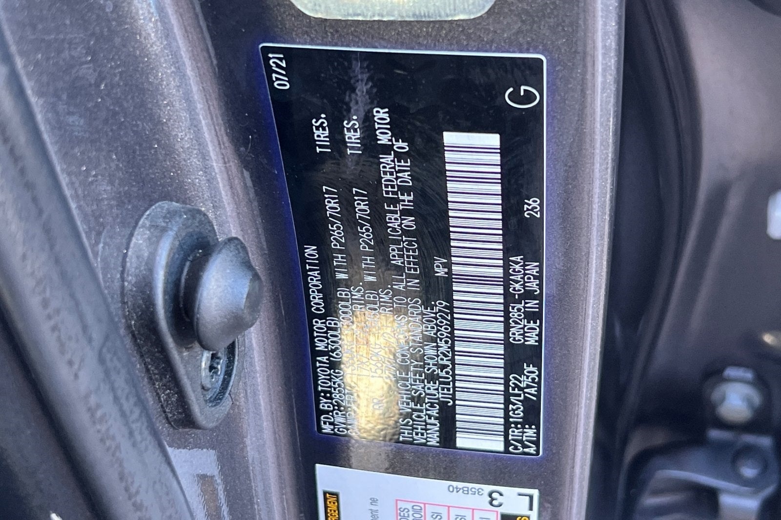 2021 Toyota 4Runner TRD Pro