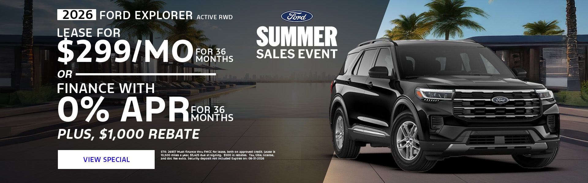 2026 Ford Explorer Active RWD