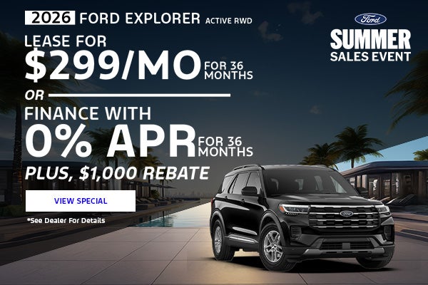 2026 Ford Explorer Active RWD