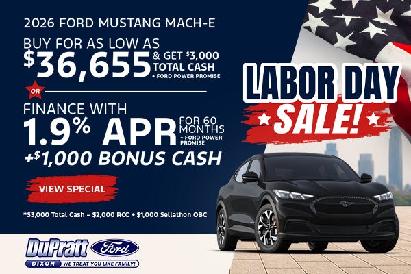 Labor Day Specials